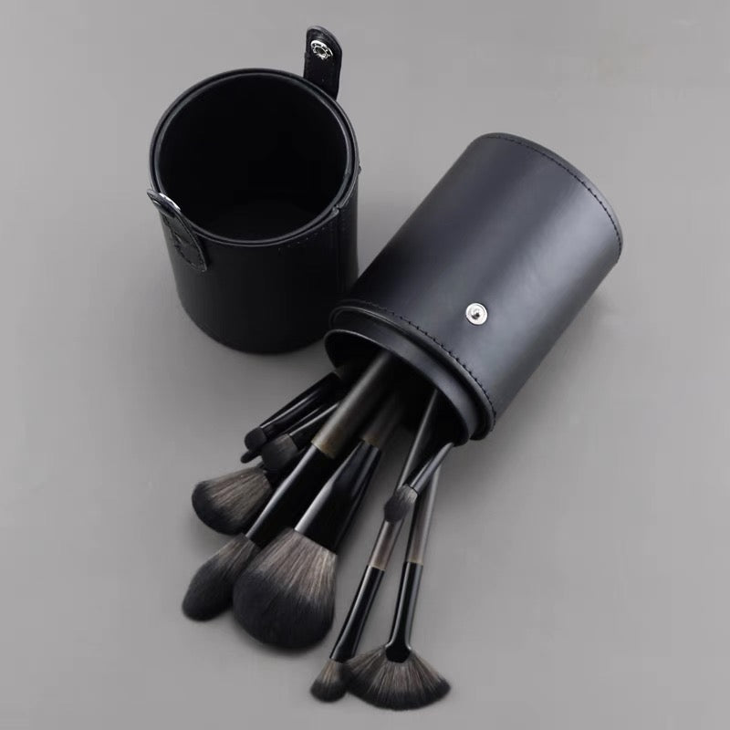 Fluffy Glow Kit Bag + FREE 24 Piece Luxury Brush Set
