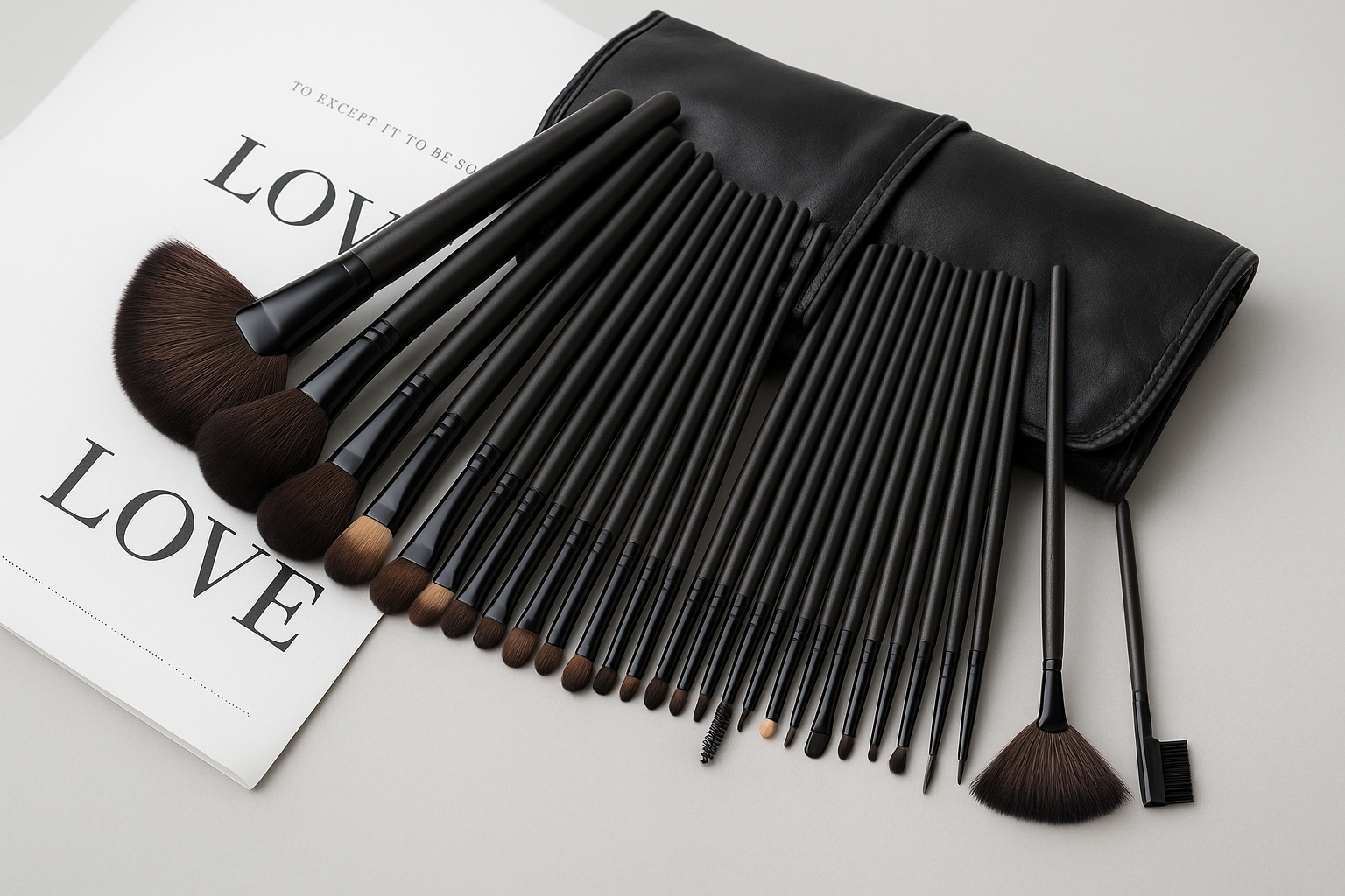 Doudou Kit Bag + FREE 24 Piece Luxury Brush Set